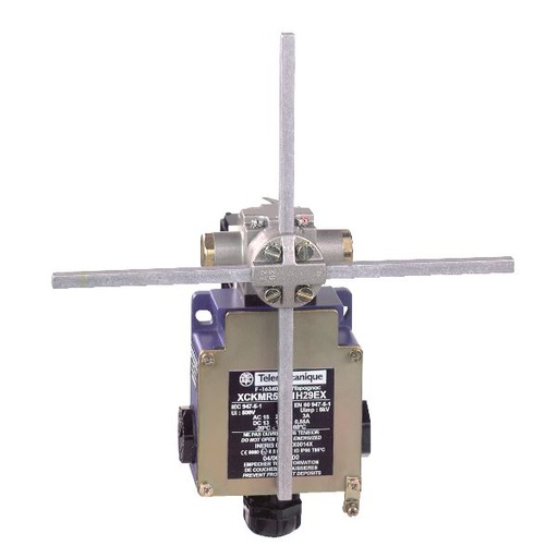 [XCKMR54D1H29EX] Schneider Sensors Osiswitch - ATEX D_ Limit switch, Limit switches XC Standard, XCKMR, square rod 6 mm crossed, 2 x (2 NC), ATEX/IECEx_ [XCKMR54D1H29EX]