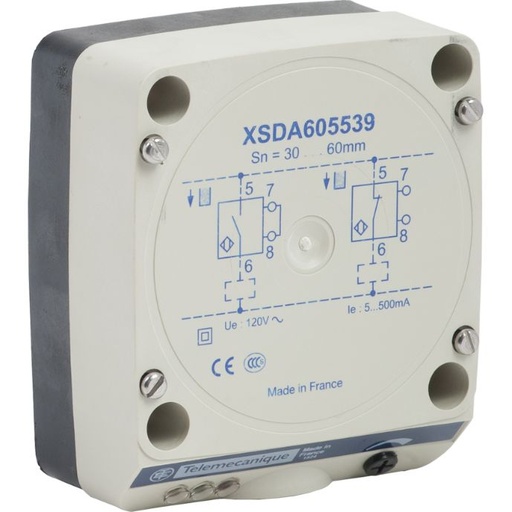 [XSDA605539] Schneider Sensors Osisense XS & XT_ inductive sensor XSD 80x80x40 - plastic - Sn40mm - 24..240VAC - terminals_ [XSDA605539]