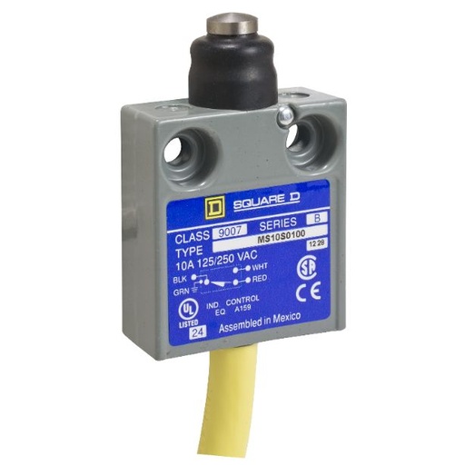 [9007MS10S0300] Schneider Sensors Nema Limit Switches_ LIMIT SWITCH 240VAC 10AMP MS +OPTIONS_ [9007MS10S0300]