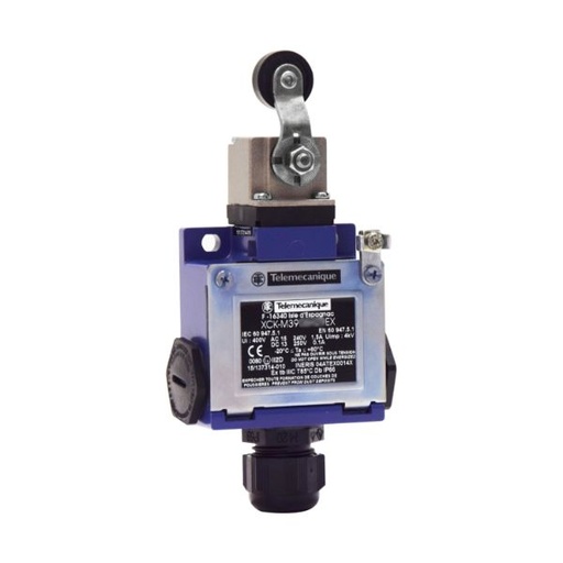 [XCKM3915H29EX] Schneider Sensors Osiswitch - ATEX D_ Limit switch, Limit switches XC Standard, XCKM, roller lever, 2NC + NO, ATEX/IECEx_ [XCKM3915H29EX]