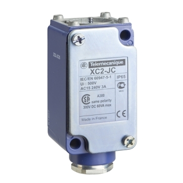 [ZC2JC25] Schneider Sensors OsiSense XC Special_ limit switch body ZC2J - fixed - without display - 2C/O - 10..120 °C_ [ZC2JC25]