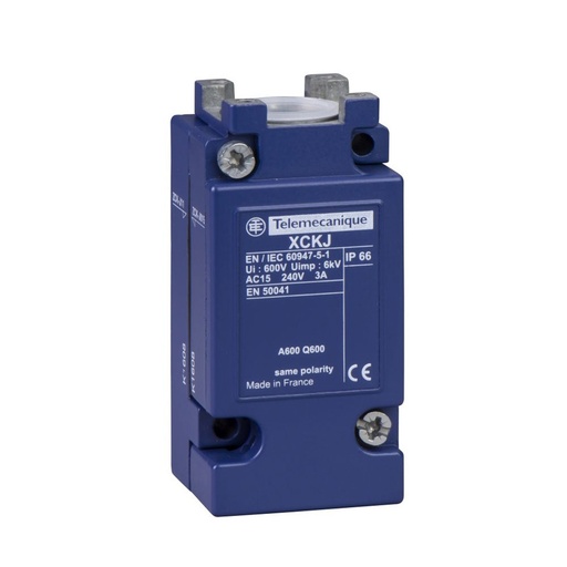 [ZCKJ11H29] Schneider Sensors OsiSense XC Standard_ limit switch body ZCKJ - plug-in - w/o display - 1C/O - snap action - M20_ [ZCKJ11H29]