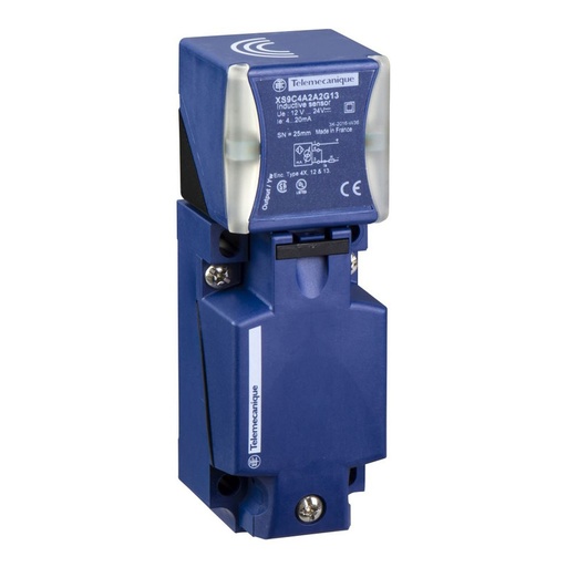 [XS9C4A2A2G13] Schneider Sensors Osisense XS & XT_ inductive sensor XS9 40x40x117 - PBT - Sn25 mm - 12..24VDC - terminals_ [XS9C4A2A2G13]
