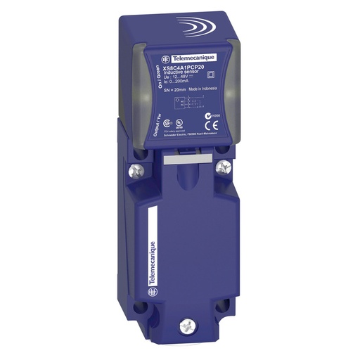 [XS8C4A4MPN12] Schneider Sensors Osisense XS & XT_ Inductive proximity sensors XS, inductive sensor XS8 40x40x117, PBT, Sn40 mm, 24...240VAC/DC, terminals_ [XS8C4A4MPN12]