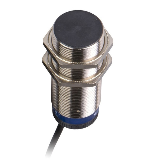 [XSAV01801] Schneider Sensors Osisense XS & XT_ Inductive proximity sensors XS, Rotation monitoring, M30, Sn10mm, 6...150c/mn, 24...240VAC/DC, cable 2 m_ [XSAV01801]
