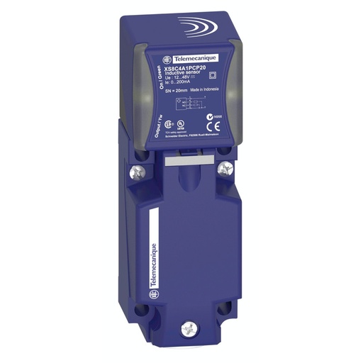 [XS7C4A1MPG13] Schneider Sensors Osisense XS & XT_ inductive sensor XS7 40x40x117 - PBT - Sn15 mm - 24..240VAC/DC - terminals