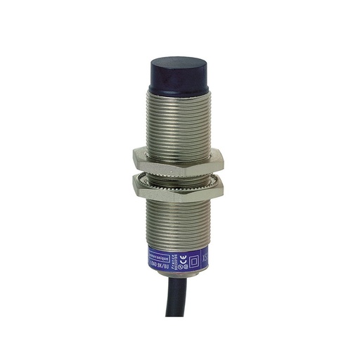 [XS618B4PBL2] Schneider Sensors Osisense XS & XT_ inductive sensor XS6 M18 - L60mm - brass - Sn12mm - 12..48VDC - cable 2m_ [XS618B4PBL2]