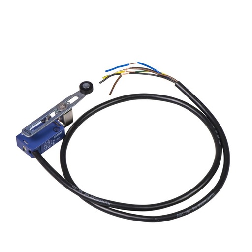 [XCMD2545L1] Schneider Sensors OsiSense XC Standard_ Limit switch, Limit switches XC Standard, XCMD, thermoplastic plastic roller lever var.length, 1NC+1 NO, slow, 1 m_ [XCMD2545L1]