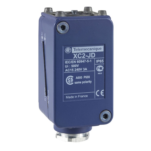 [ZC2JD28] Schneider Sensors OsiSense XC Special_ Limit switch body Partswith contact - 2 C/O - snap action_ [ZC2JD28]