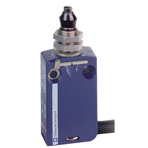 [XCMD21G1L1] Schneider Sensors OsiSense XC Standard_ limit switch XCMD - M16 booted nitrile end plunger - 1NC+1NO - snap - 1 m_ [XCMD21G1L1]