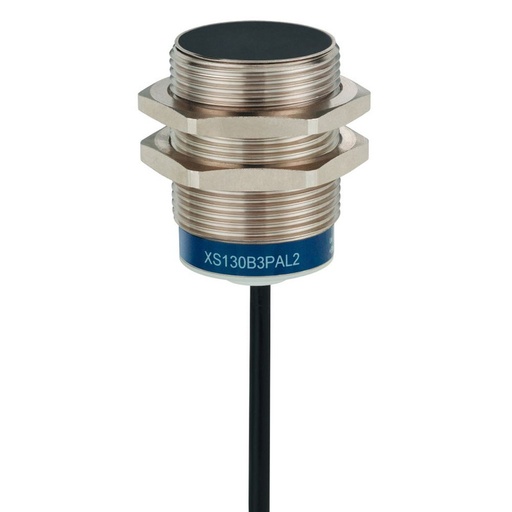 [XS630B1PBL2TF] Schneider Sensors Osisense XS & XT_ Inductive proximity sensors XS, inductive sensor XS6 M30, L62mm, brass, Sn 15 mm, 12...48 V DC, cable 2 m_ [XS630B1PBL2TF]