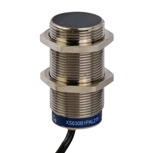 [XS630B1PAL2TF] Schneider Sensors Osisense XS & XT_ Inductive proximity sensors XS, inductive sensor XS6 M30, L62mm, brass, Sn15mm, 12...48 VDC, cable 2 m_ [XS630B1PAL2TF]