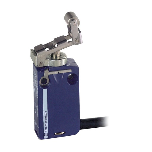 [XCMD2124L1] Schneider Sensors OsiSense XC Standard_ Limit switch, Limit switches XC Standard, XCMD, steel roller lever plunger retractable, 1NC+1 NO, snap, 1 m_ [XCMD2124L1]