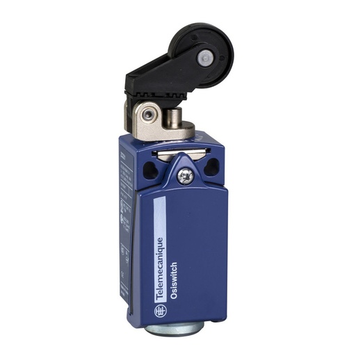 [XCKD2528P16] Schneider Sensors OsiSense XC Standard_ limit switch XCKD - th.plastic roller lev plunger H or V - 1NC+1NO - slow - M16_ [XCKD2528P16]