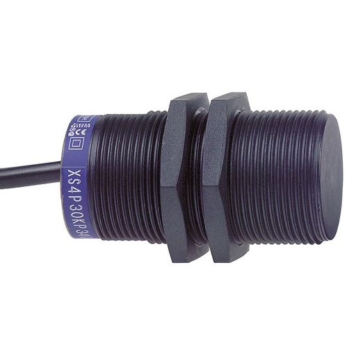 [XS4P30PB370] Schneider Sensors Osisense XS & XT_ inductive sensor XS4 M30 - L62mm - PPS - Sn15mm - 12..48VDC - cable 2m_ [XS4P30PB370]