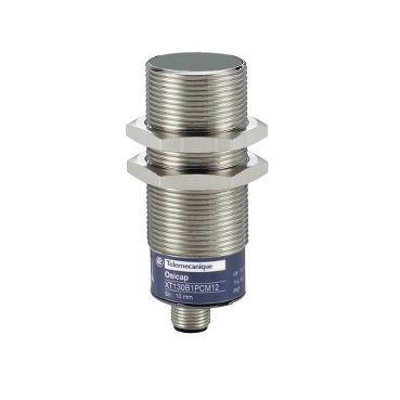 [XT130B1PCM12] Discontinued and replaced with (XT530B1PCM12) -Schneider Sensors Osisense XS & XT_ capacitive sensor - XT1 - cylindrical M30 - brass - Sn 10 mm - 24 V DC_ [XT130B1PCM12]