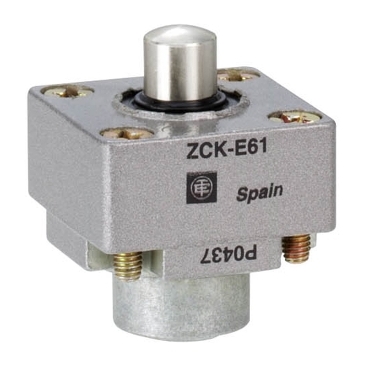 [ZCKE61] Schneider Sensors OsiSense XC Standard_ limit switch head ZCKE - metal end plunger_ [ZCKE61]