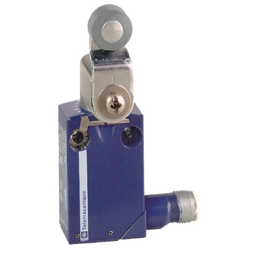 [XCMD2117C12] Schneider Sensors OsiSense XC Standard_ limit switch XCMD - steel ball bearing mount. roller lev. - 1NC+1NO - snap - M12_ [XCMD2117C12]