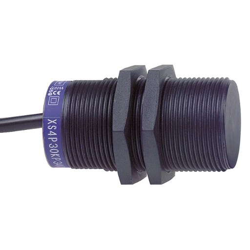 [XS4P30MB230] Schneider Sensors Osisense XS & XT_ Inductive proximity sensors XS, inductive sensor XS4 M30, L62mm, PPS, Sn15mm, 24...240VAC/DC, cable 2 m_ [XS4P30MB230]