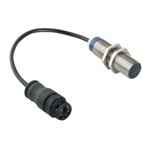 [XS618B1PAL01B] Schneider Sensors Osisense XS & XT_ inductive sensor XS6 M18 - L62mm - brass - Sn8mm - 12..48VDC - term. 0.15m_ [XS618B1PAL01B]