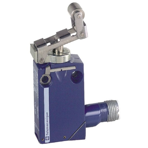 [XCMD2124C12] Schneider Sensors OsiSense XC Standard_ limit switch XCMD - steel roller lever plunger retract. - 1NC+1NO - snap - M12_ [XCMD2124C12]