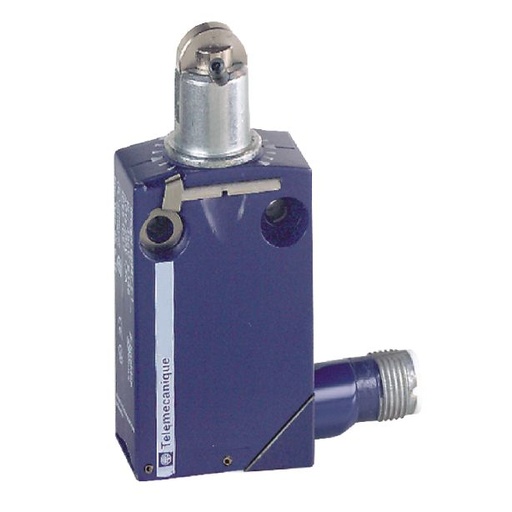 [XCMD2102M12] Schneider Sensors OsiSense XC Standard_ Limit switch, Limit switches XC Standard, XCMD, steel roller plunger, 1NC+1 NO, snap, M12_ [XCMD2102M12]