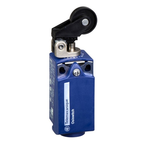 [XCKP2128P16] Schneider Sensors OsiSense XC Standard_ Limit switch, Limit switches XC Standard, XCKP, thermoplastic plastic roller lev plunger H or V, 1NC+1 NO, snap, M16_ [XCKP2128P16]