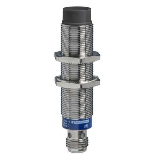[XS618B4PAM12] Schneider Sensors Osisense XS & XT_ Inductive proximity sensors XS, inductive sensor XS6 M18, L72mm, brass, Sn12mm, 12...48 VDC, M12_ [XS618B4PAM12]