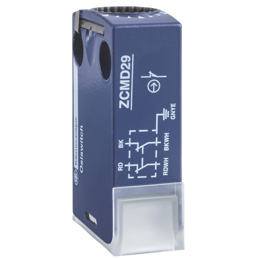 [ZCMD25] Schneider Sensors OsiSense XC Standard_ limit switch body ZCMD - 1NC+1NO - silver - slow-break_ [ZCMD25]