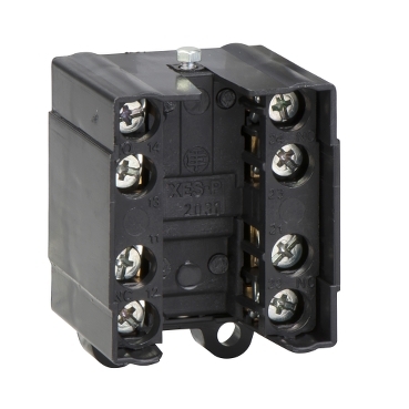 [XESP2031] Schneider Sensors OsiSense XC Standard_ limit switch contact block XESP - 2 C/O snap action, staggered - silver plated_ [XESP2031]