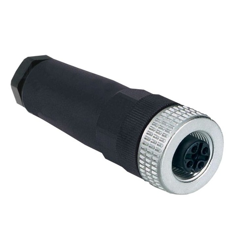 [XZCC12MDB50R] Schneider Sensors Osisense XS & XT_ male, M12, 5-pin, shielded straight connector_ [XZCC12MDB50R]