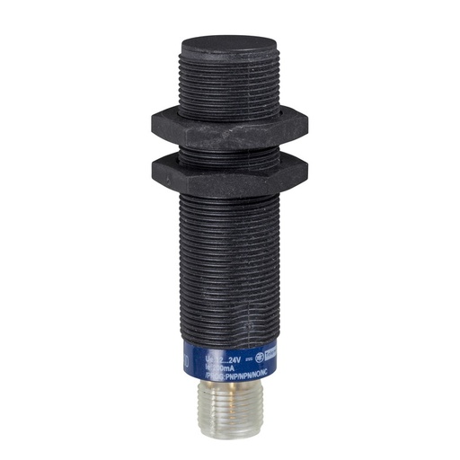 [XS4P18PA370D] Schneider Sensors Osisense XS & XT_ Inductive proximity sensors XS, inductive sensor XS4 M18, L70mm, PPS, Sn8mm, 12...48 VDC, M12_ [XS4P18PA370D]
