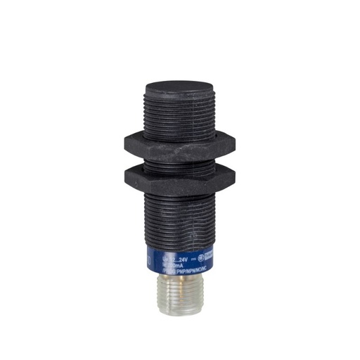 [XS4P18PA340D] Schneider Sensors Osisense XS & XT_ inductive sensor XS4 M18 - L48mm - PPS - Sn8mm - 12..24VDC - M12_ [XS4P18PA340D]