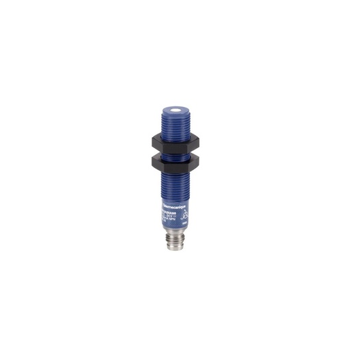 [XX512A2NAM8] Schneider Sensors OsiSense XX_ ultrasonic sensor cylindrical M12 - Sn 0.1 m - NO - M8 connector_ [XX512A2NAM8]