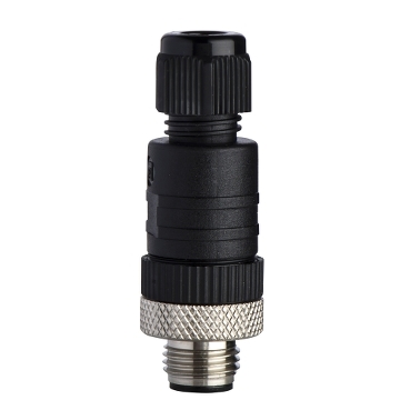 [XZCC20MDM30B] Schneider Sensors Osisense XS & XT_ male, 1/2 20UNF, 3-pin, straight connector - cable gland Pg 7_ [XZCC20MDM30B]