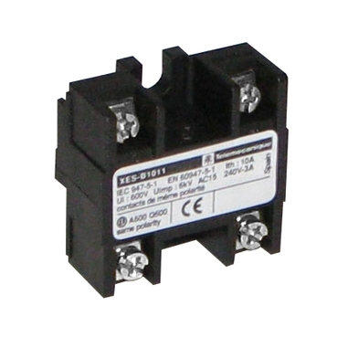 [XESP2051] Schneider Sensors OsiSense XC Standard_ limit switch contact block XESP - 1C/O snap action, simultaneous - silver plated_ [XESP2051]