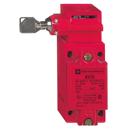[XCSC702] Schneider Signaling Preventa XCS_ Safety switch, Telemecanique Safety switches XCS, metal XCSC, 2 NC + 1 NO, slow break, 1 entry tapped M20_ [XCSC702]