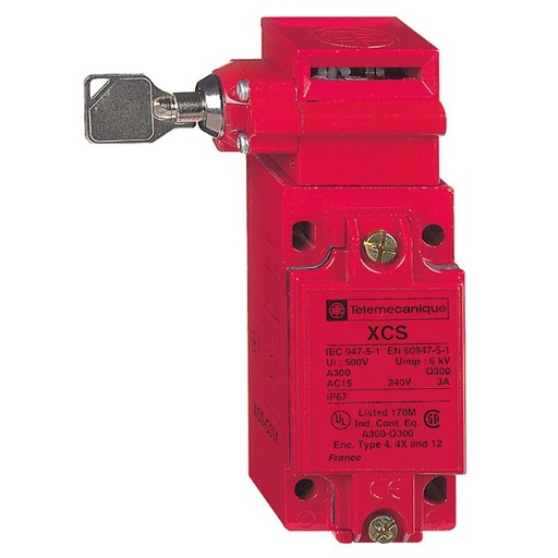 [XCSC501] Schneider Signaling Preventa XCS_ Safety switch, Telemecanique Safety switches XCS, metal XCSC, 1 NC + 2 NO, slow break, 1 entry tapped Pg 13_ [XCSC501]