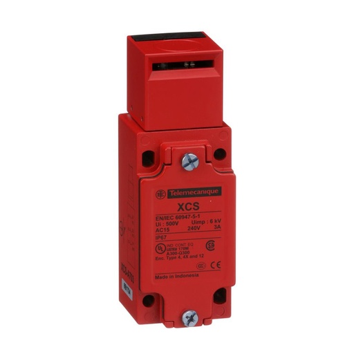 [XCSA703] Schneider Signaling Preventa XCS_ metal safety switch XCSA - 2 NC + 1 NO - slow break - 1 entry tapped 1/2" NPT_ [XCSA703]