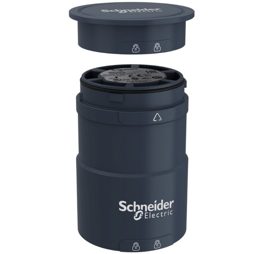 [XVUC21B] Schneider Signaling Harmony XVU_ Harmony XVU, Base unit with top cover for modular tower lights, black, Ø60, 24 V AC/DC_ [XVUC21B]