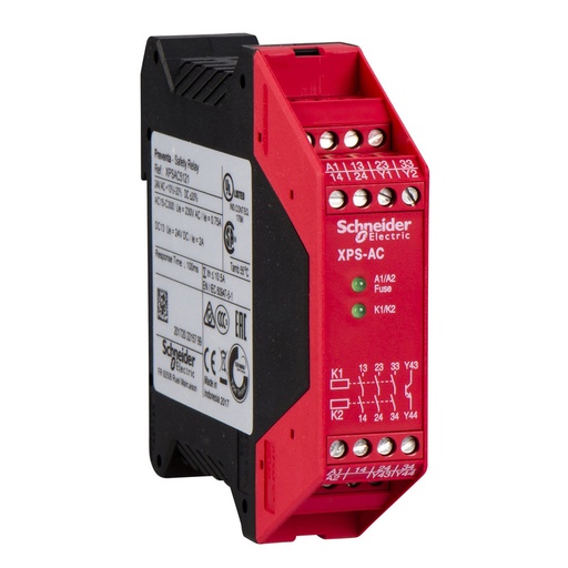 [XPSAFL5130P] Schneider Signaling Preventa XPS_ module XPSAF - Emergency stop - 24 V AC DC_ [XPSAFL5130P]