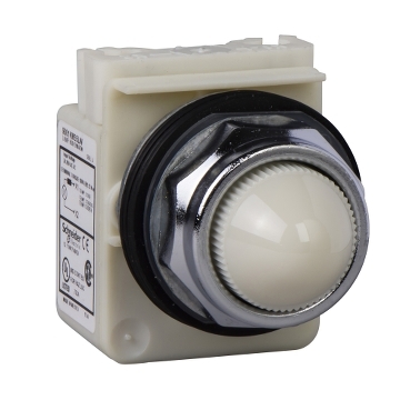 [9001KP38LWW9] Schneider Signaling Harmony 9001K_ 120V 30MM WHITE LED PILOT LIGHT T-K_ [9001KP38LWW9]