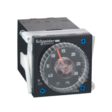 [RE48AML12MW] Schneider Signaling Zelio Time_ time delay relay 2 functions - 0.02 s..300 h - 24..240 V AC - 2 OC_ [RE48AML12MW]