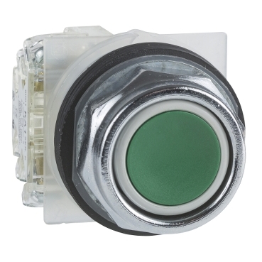 [9001KR1GH5] Schneider Signaling Harmony 9001K_ PUSHBUTTON 600VAC 10A 30MM TYPE K_ [9001KR1GH5]