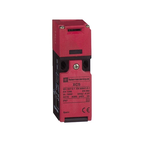 [XCSPA792] Schneider Signaling Preventa XCS_ Safety switch, Telemecanique Safety switches XCS, plastic XCSPA, 1 NC + 1 NC, slow break, 1 entry tapped M16_ [XCSPA792]