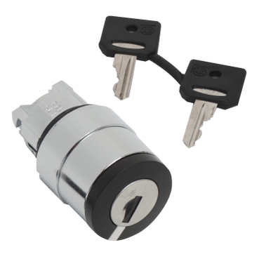[ZB4BG212] Schneider Signaling Harmony XB4_ SELECTOR SWITCH WITH 421E KEY_ [ZB4BG212]