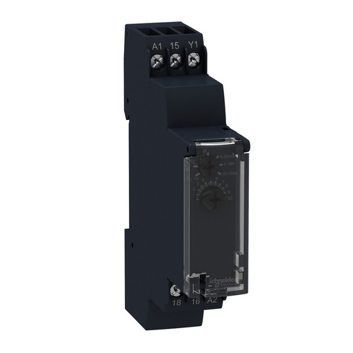 [RE17RAMU] Schneider Signaling Zelio_ on-delay timing relay - 1 s..100 h - 24..240 V AC - 1 OC_ [RE17RAMU]