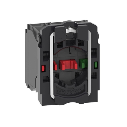 [ZB5AZ141] Schneider Signaling Harmony XB5_ Harmony XB5, Single contact block with body/fixing collar, plastic, screw clamp terminal, 1 NO + 2 NC_ [ZB5AZ141]