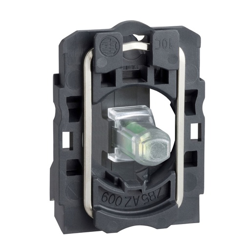 [ZB5AVB6] Schneider Signaling Harmony XB5_ blue light block with body/fixing collar integral LED 24V_ [ZB5AVB6]