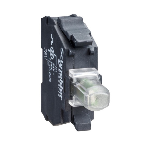 [ZBVB8] Schneider Signaling Harmony XB4_ Harmony XB4, Light block for head Ø22, yellow, integral LED, 24 V AC/DC_ [ZBVB8]